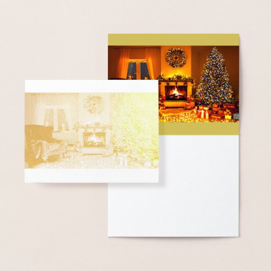 お前と君のホイルカードにメリークリスマス 箔カード (ディスプレー)