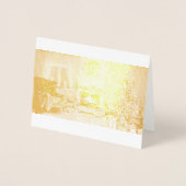 お前と君のホイルカードにメリークリスマス 箔カード (正面)