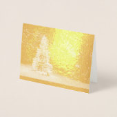 お前と君の聖降誕祭お目出とう 箔カード (正面)