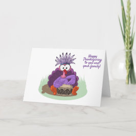 お前と家族に感謝する サンキューカード