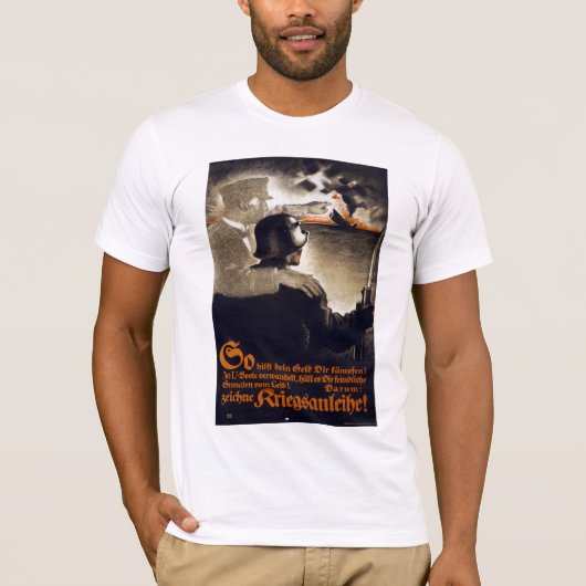 お前と救済戦うお金 Tシャツ (正面)