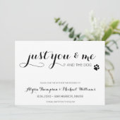 お前と犬のおもしろいモダンペット結婚の セーブザデート (スタンド正面)