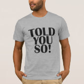 お前にそう言え Tシャツ (正面)