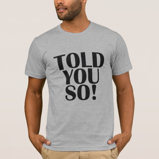 お前にそう言え Tシャツ (正面)