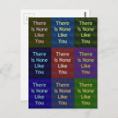 お前には似合わない ポストカード (正面/裏面)