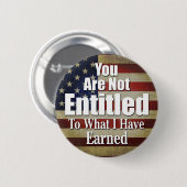 お前には俺が稼いだ資格はない 缶バッジ (正面&裏面)