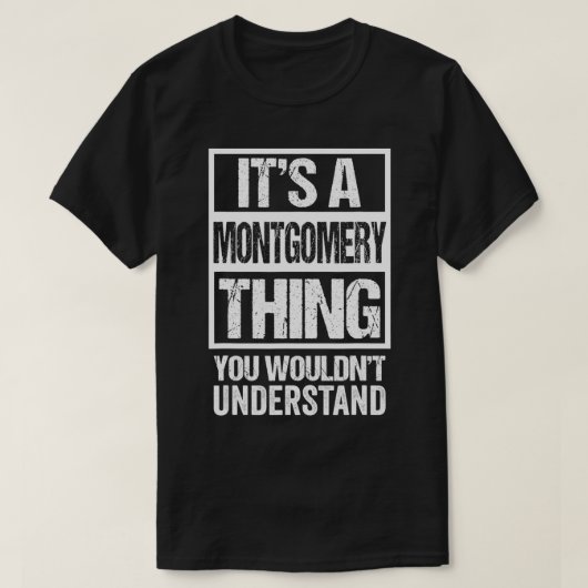 お前には分からないことがある Tシャツ (デザイン正面)