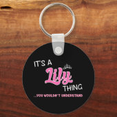 お前には分からないのはリリーの話だ キーホルダー (正面)