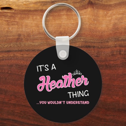 お前には分からないのは異教徒だ キーホルダー (正面)