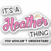 お前には分からないのは異教徒だ シール (正面)