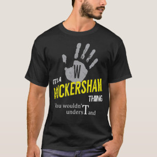 お前には分からないウィッカーシャムだ Tシャツ