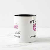 お前には分からないカレンの事だ ツートーンマグカップ (中央)