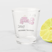 お前には分からないベティーな事だ ショットグラス (裏面)