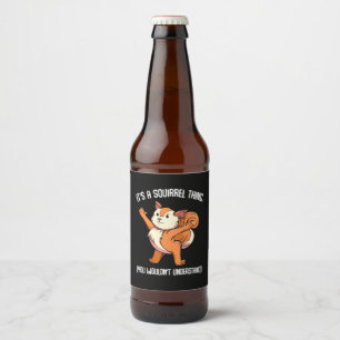 お前には分からないリス物だ ビールラベル