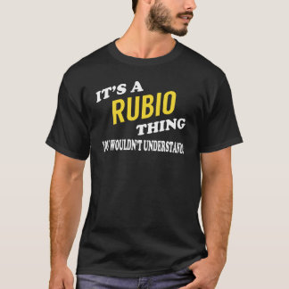 お前には分からないルビオだ Tシャツ