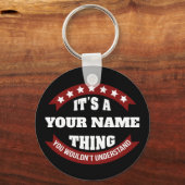 お前には分からない名前だ キーホルダー (正面)