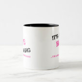 お前には分からない名前だ ツートーンマグカップ (中央)