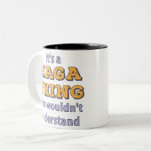 お前には分からない魔法の事だ コーヒーマグカップ (正面左)