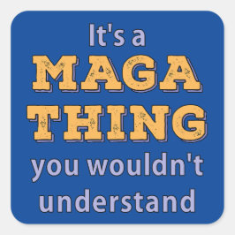 お前には分からない魔法の事だ スクエアシール