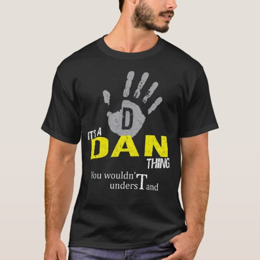 お前には分からないDANだ Tシャツ (正面)