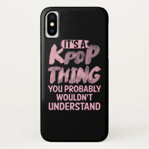 お前には分からないkpopだ iPhone x ケース