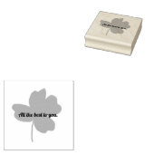 お前には最高の、シャムロックゴム切手 ラバースタンプ (押印)