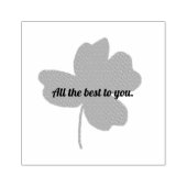 お前には最高の、シャムロックゴム切手 ラバースタンプ (インプリント)