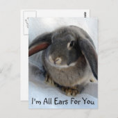 お前には耳が痛い ポストカード (正面/裏面)