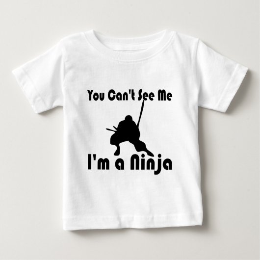 お前には見えない ベビーTシャツ (正面)