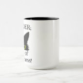 お前には関係ない！ブラックキャットコーヒー マグカップ (中央)