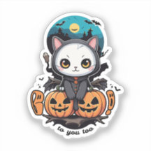 お前にもブー | キュートキャットこうもりウィングズ&カボチャ