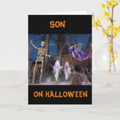 「お前にブー」**SON**ハッピーハローウィン カード (黄色い花)