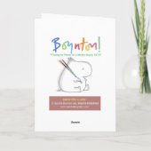 お前にライオンを置け カード (裏面)