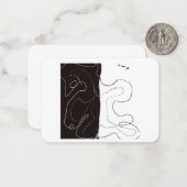 お前に会うとは ノートカード (正面/裏面インサイチュ)