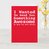 お前に何か送素晴らしると直ぐに治る カード (黄色い花)