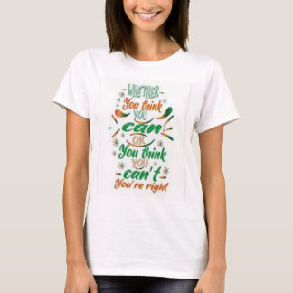 お前に出来る考えか? Tシャツ