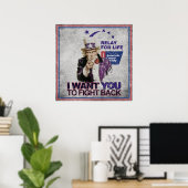 お前に反撃して欲しい ポスター (ホームオフィス)