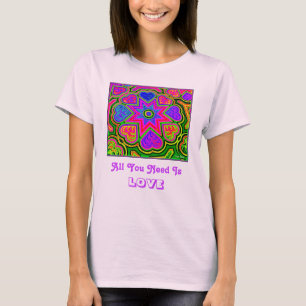 『お前に必要なのは愛のレディースTシャツだけだ Tシャツ