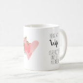 お前に必要な贈り物は俺の妻だけだ コーヒーマグカップ (正面右)