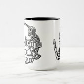 お前に相応しい日を過ごせ マグカップ (中央)