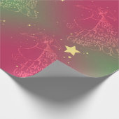 「お前に知らせを持って来た…」 エンジェルグリーンピンク ラッピングペーパー (角)