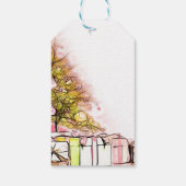 お前に聖降誕祭の最高の前途を祈る ギフトタグ (裏面)