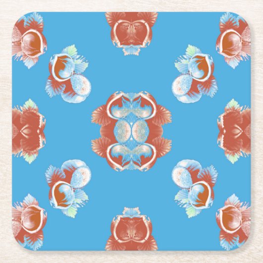 お前に馬鹿だ！ スクエアペーパーコースター (正面)