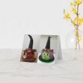 **お前に/ハッピーハローウィンも** カード (黄色い花)