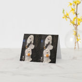 **お前に/ハッピーハローウィンも** カード (黄色い花)