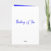 お前のかわいい子犬、ペンブ考えるローク・コルギ・ドッグ カード (裏面)