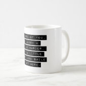 お前のせいで コーヒーマグカップ (正面右)