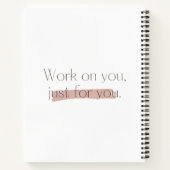 お前のためだけに働け ノートブック (裏面)