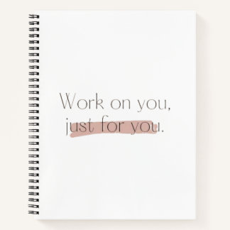 お前のためだけに働け ノートブック