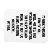 お前のためなら俺も撃つぞ マグネット (横)